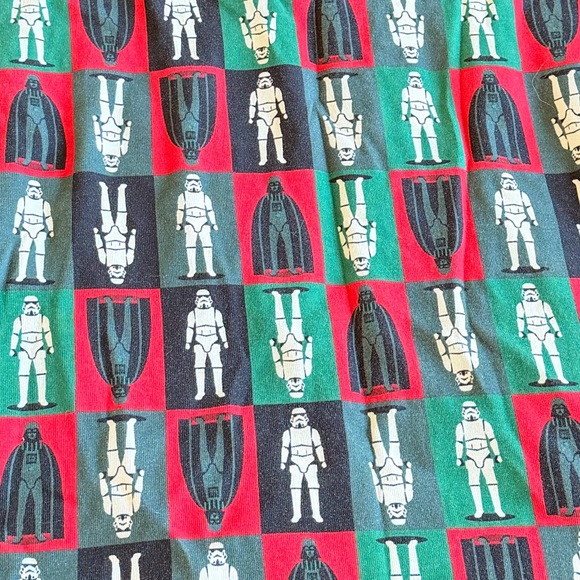 Hanna Andersson Star Wars Women’s L Cotton Pajama Pants Disney Storm Troopers - Picture 4 of 4